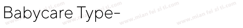 Babycare Type字体转换